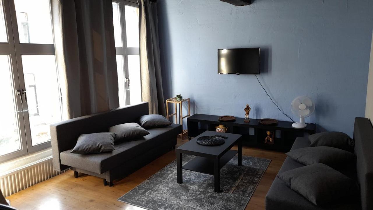 Blue Apartment In The Old Town Antwerpen Eksteriør billede
